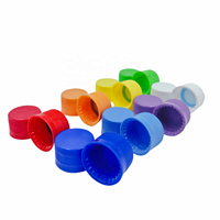 Couvercle de bouteille d'eau en plastique standard 28mm 1810 Cap avec doublure et pliage