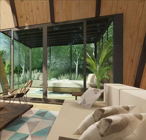 <span class=keywords><strong>Casa</strong></span> Triangular de Acero de Lujo con Ventana Panorámica para Proyectos de Glamping de Alta Gama - Product Image 2