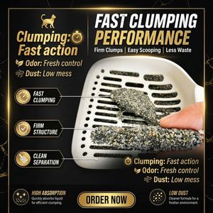Litière pour chat en bentonite activée en gros, super absorbante, sable minéral concassé, prix d'usine, approvisionnement en vrac - Product Image 2