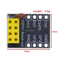 Módulo WIFI USB a ESP8266 ESP-01, Puerto Serie Remoto ESP-01S, Sensor WIFI, Transceptor, Placa Inalámbrica, Adaptador PCB ESP01S
