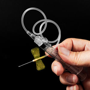 ชุดเข็มเจาะเส้นเลือดแบบผีเสื้อแบบใช้แล้วทิ้งสำหรับสุนัข ขนาด 18G-27G สำหรับใช้ในสัตวแพทย์ พร้อมอุปกรณ์เสริมสำหรับการเจาะเส้นเลือดบนหนังศีรษะ - Product Image 5