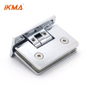 Bản Lề Cửa Nhà Tắm Có Thể Điều Chỉnh 90 Độ Bằng Đồng Thau Mạ Crôm Ba Lan Ý Phụ Kiện Nhà Tắm Lò Xo - Product Image 4