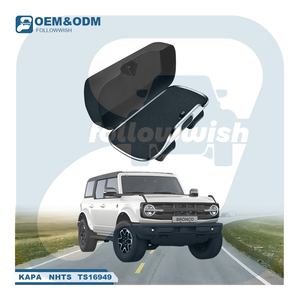 Followwish, piezas de automóviles en línea de alta calidad, accesorios para vehículos, visera TPE, funda para gafas, 2017 para <span class=keywords><strong>Ford</strong></span> <span class=keywords><strong>Bronco</strong></span> - Product Image 3