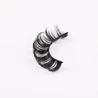 Nouveaux cils à bande complète faits à la main 15mm cils russes dramatiques moelleux fête cils en gros