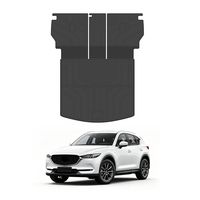 Alfombrillas de Coche TPE Negras para Todo Clima, Impermeables, Antideslizantes, Resistentes al Desgaste, de Secado Rápido, Fácil Instalación, Juego Completo para Mazda Venza