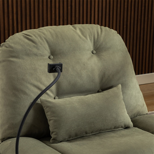 Fauteuil inclinable intelligent et motorisé 00702 avec chargeur USB, pivotant, pour gaming, travail et repos, 1 place - Product Image 2