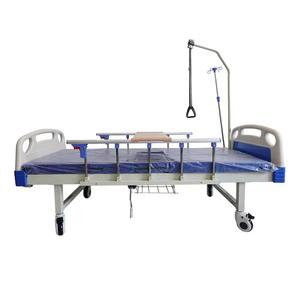 Cama Hospitalaria Manual de Dos Manivelas con Orificio para Soporte Intravenoso, Cama Resistente para Cuidado de Pacientes en Clínicas, Hospitales y Residencias de Ancianos - Product Image 5