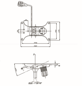 Mécanisme d'inclinaison conventionnel pour chaise de bureau/BFIM/mécanisme d'inclinaison papillon/personnalisé - Product Image 5