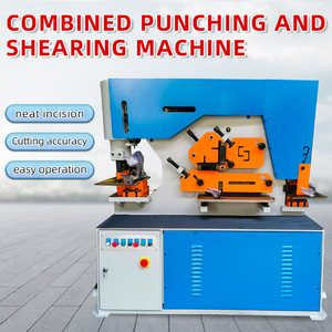 Machine de découpe et de poinçonnage hydraulique multifonction de haute qualité pour le traitement des métaux 900kN 4kW Facile à utiliser - Product Image 4