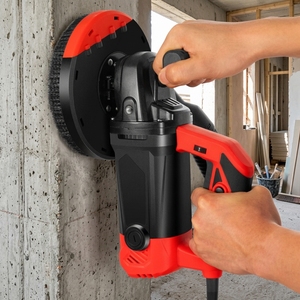 Meuleuse d'angle électrique portable de qualité supérieure, largement utilisée pour le ponçage de sols en béton, le décapage de rouille et la préparation des surfaces dans la construction - Product Image 1