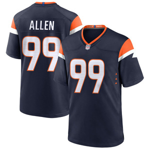 Jersey Denver Pria Wanita 2025, Kaos American Football Custom, Bordir Jahit, Seragam Remaja, Pakaian Olahraga dengan Logo - Product Image 6