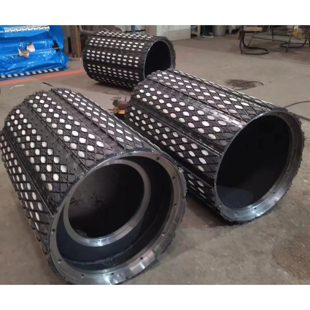 Conveyor Machine Equipment Mine Stone Cement Steel Rubber Conveyor Belt Roller Idler Drive Pulley