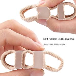 Correcteur d'hallux valgus en gel de silicone à cinq trous, séparateur d'orteils, dispositif orthopédique pour la correction et le remodelage des ongles, l'empilage des os du <span class=keywords><strong>pouce</strong></span> et le traitement du hallux valgus - Product Image 3