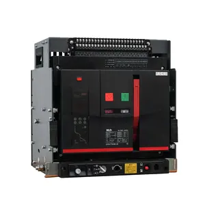 high quality China manufacturer selling NLDW1 ACB 4000 amp 3 pole 4 pole air circuit breaker drawer out fixed type