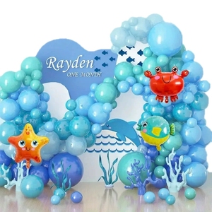 Nouvel ensemble de ballons joyeux anniversaire sur le thème du cirque, décoration de fête d'anniversaire pour lieu de réception - Product Image 1