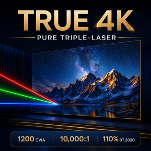 M2 Pro Laser 4K Projektor 1200 CVIA Lumen IMAX HDR10+ Heimkino mit Dolby Sound - Product Image 3