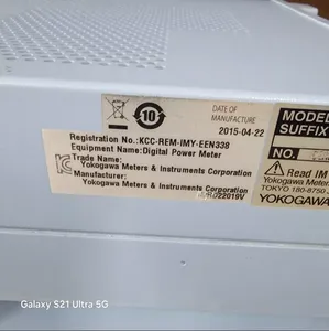 ใช้แล้ว 1 ชิ้น โยโกกาว่า WT310 พาวเวอร์มิเตอร์แบบดิจิตอล - Product Image 3