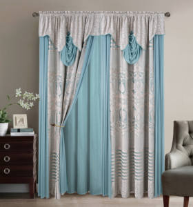 Tende oscuranti in velluto di lusso lunghezza del pavimento pesante <span class=keywords><strong>per</strong></span> la camera da letto principale pannelli rivestiti termici con occhielli lunghi 96 pollici - Product Image 3