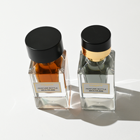 In Stock Custom Empty Perfume Bottle Luxury Unique Glass Perfume Bottle 30ml Glass Clear Perfume Bottle With Packaging Box