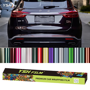 <span class=keywords><strong>Caméléon</strong></span> couleur haute brillance et mat PET automobile vinyle Wrap PVC anti-rayures fibre de carbone pour l'emballage de voiture - Product Image 3