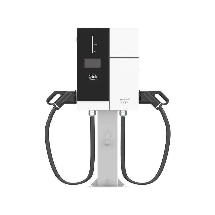 Chargeur USB OEM double Type C pour voiture 32A WiFi App Station de charge pour véhicule électrique Station montée au sol avec batterie de voiture Coche