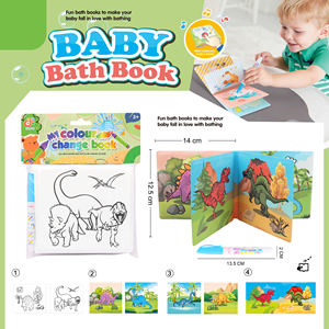 Nuovo Giocattolo per Bambini Libro da Bagno in EVA Cambia Colore per Educazione Precoce e Sviluppo dell'Intelligenza Certificato EN71 per Età 0-7 Anni - Product Image 2
