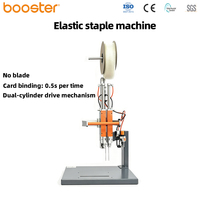 Système d'agrafeuse pneumatique semi-automatique élastique Booster pour étiquettes de jouets, agrafeuse à boucle pour fixation d'étiquettes, facile à utiliser, en métal