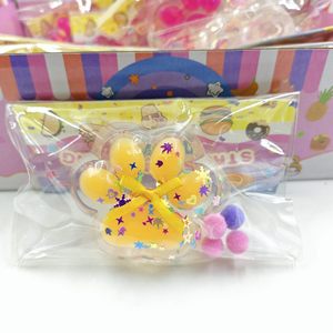 Jouet anti-stress à pincer en caoutchouc souple TPR transparent couleur griffe de chat, modèle Le Xiaohongshu, très populaire - Product Image 2