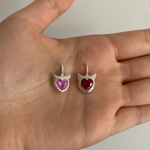 จี้เพทายแบบกำหนดเอง DIY ใหม่ จี้สแตนเลสสีเงินสำหรับทำเครื่องประดับ - Product Image 3