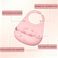 Ensemble de biberon, cuillère et bol en silicone écologique, sans BPA, imperméable, personnalisé, de qualité alimentaire MHC pour bébé