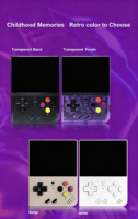 Consoles de jeux portables S Classic R33s Mini 3,5 pouces HD Système Open Source et Linux Batterie 3200 mAh Lecteur de jeux portable R33s Arcade