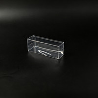 Boîtes en plastique transparentes en gros avec logo personnalisé, boîtes d'emballage en PET, boîtes rectangulaires en PVC PP pour cadeaux
