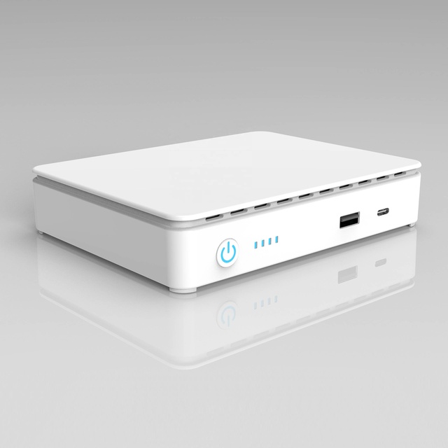 Mini Ups 15600mah 5v 9v 12v Dc Input Voltage Uninterruptible Power Supply for Wifi Router Rechargeable Surge Protector with POE