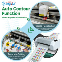 Máquina cortadora de papel Yinghe, máquina de plotter de corte de papel de precisión para cámara, cortador de etiquetas de escritorio FE330