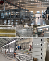Villa moderne écologique de 20 pieds en acier léger, alimentée à l'énergie solaire, avec fenêtres en alliage d'aluminium, salon, salle de sport, salle de bain, salle à manger