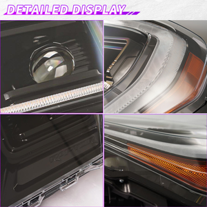 Phare LED DRL Plug and Play pour Raptor F150 2022-2024, accessoires automobiles, 60W 6000K, ajustement universel, 12V, homologué DOT - Product Image 2