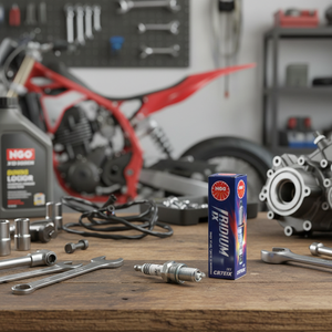 Yamaha XT 660 X Iridium CR7EIX Spark Plug Perfect Match for <b>Motorcycle</b> <b>Electrical</b> & Ignition <b>Systems</b> Made in Turkey - Product Image 3