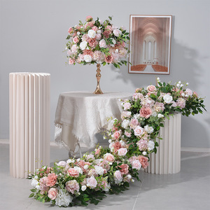 EG-V269 Nouveau design rose église décorations de mariage rose faveurs de mariage centres de table pour table de mariage - Product Image 6
