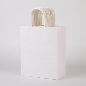 Papel Kraft de Colores Personalizado, Reciclable y Biodegradable, con Asa Retorcida, Precio de Fábrica - Product Image 1