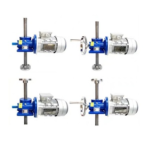 Vérin à vis sans fin SWL, vérin à vis sans fin à <span class=keywords><strong>engrenage</strong></span> conique, vérins électriques de levage, boîte de vitesses en fonte OEM, moteur pas à pas à <span class=keywords><strong>engrenage</strong></span> sans fin - Product Image 4