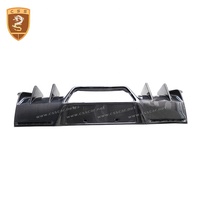 Pour 2014-2018 modèle Chevrolet Corvette C7 lèvre de diffuseur arrière en Fiber de carbone