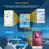 Stereo Mobil Android 10.4 Inch untuk Ford Edge 2015+ AC Otomatis Layar Sentuh Head Unit Multimedia
