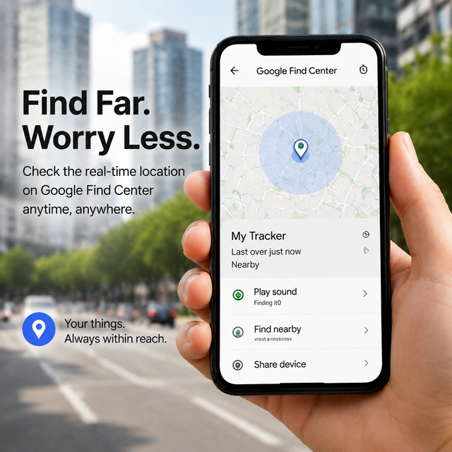 No SIM/No Data Free Global Tracker Zero Monthly Fee Waterproof Android Anti-Lost Locator Real-Time Tracking