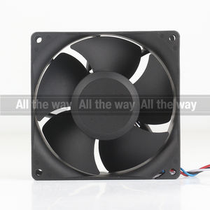 सन 5 वी 12 वी 24 वी सी 48 वी 13.9 एसी एसी 9038 90x90x38mm 9 सेमी तापमान नियंत्रित डबल बॉल कन्वर्टर PSD4809PMB1-A कूलिंग फैन - Product Image 5