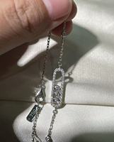 Pulsera Deslizante de Oro de 18K con Diamantes Cultivados en Laboratorio, Estilo Móvil, Engaste Completo, Suministro Directo de Fábrica, Personalización Disponible