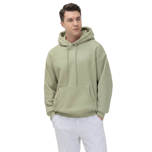 Sweat à capuche streetwear léger pour homme, prix abordable, logo personnalisé, respirant, manches longues, pull-over - Product Image 1
