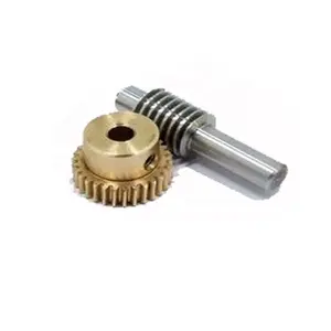 Customized High Precision Metal Auto Steering Gear Fitness Worm Shaft Gears
