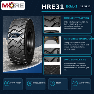 Neumático Radial OTR HRE31 con Patrón E3 para Camiones Volquete, Topadoras, Minería y Trabajo Pesado - Product Image 2