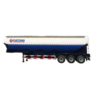 Yuetong Hochwertige Fabrik versorgung Transport Lebensmittel Custom ized Heavy Duty Bulk Cement Truck Mehl Tank Sattel auflieger zum Verkauf
