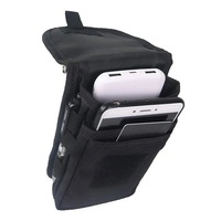 Pochette universelle pour téléphone portable, étui de ceinture pour téléphone portable, porte-cartes, sac de ceinture pour iPhone pour Samsung